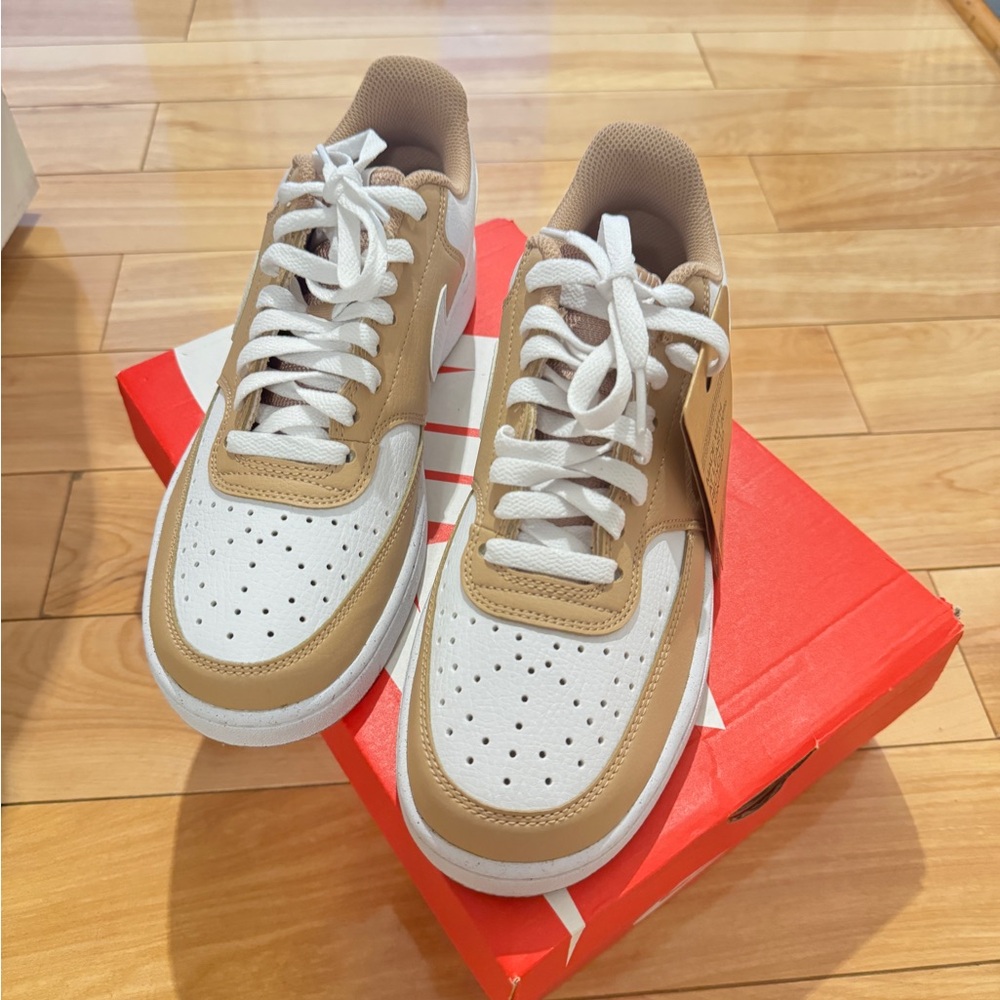 NWT Nike Court Vision Low Next Nature Sneakers Women’s 8.5